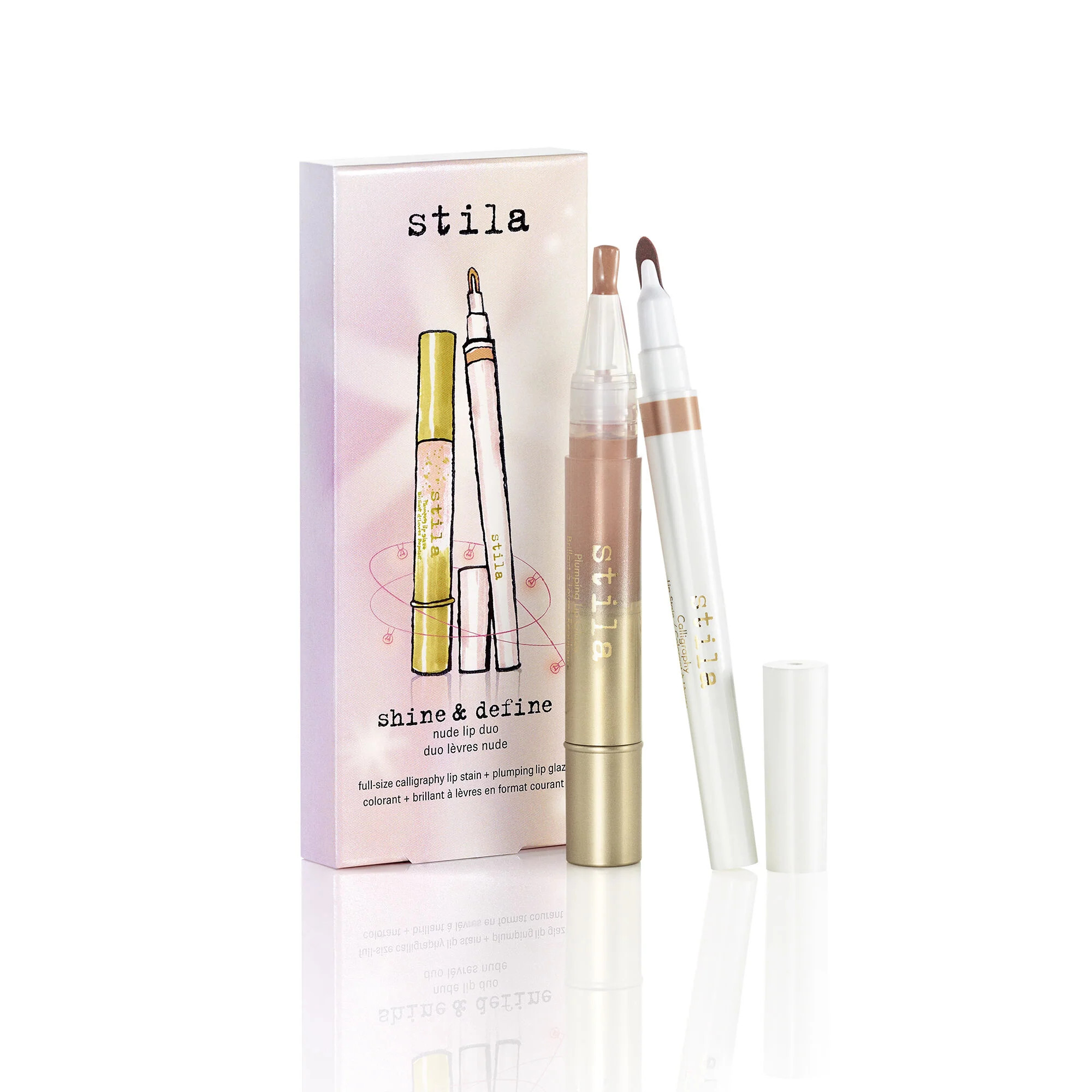 Shine & Define Nude Lip Duo ($49 Value) | Stila Cosmetics