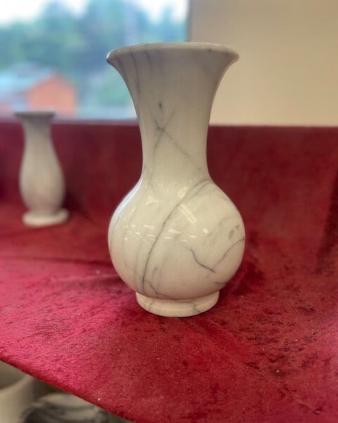Large Danby Marble Vase | Etsy (US)