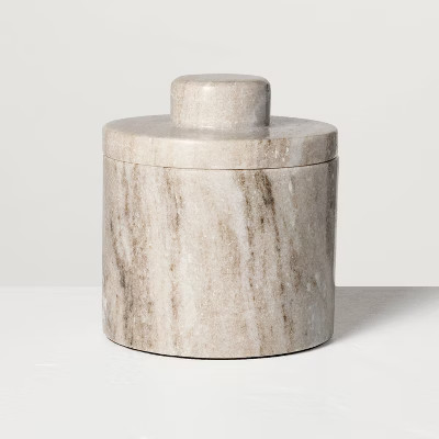 Marble Butter Keeper Warm Gray - Hearth & Hand™ with Magnolia | Target