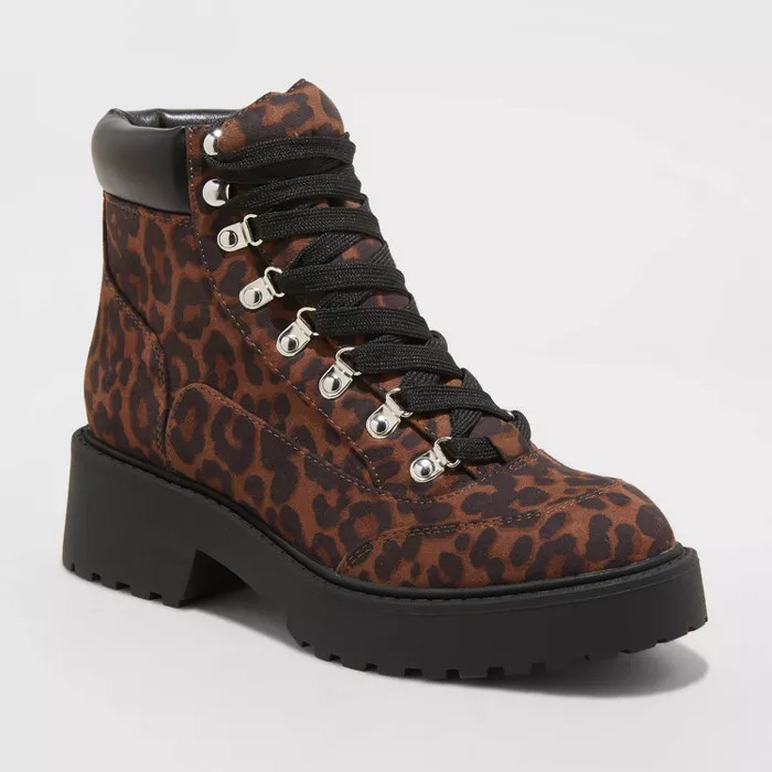 Women's Lizbeth Chunky Combat Hiking Boots - Universal Thread™ | Target