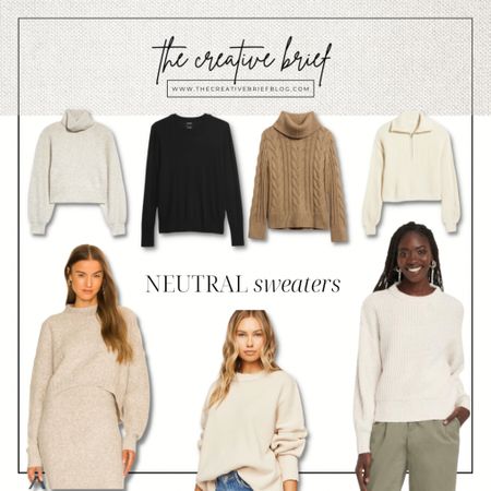 Neutral sweaters on sale! Turtleneck, crewneck, cable knit and quarter zip, cashmere and casual looks

Sweater dress, holiday looks, holiday outfit, thanksgiving outfit, holiday sweater

#LTKHoliday #LTKsalealert #LTKstyletip