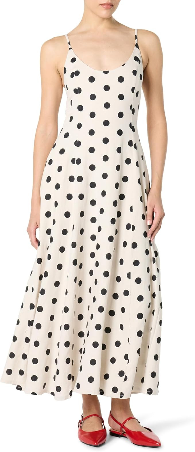 The Drop Women's Luna Scoop Neck Linen Maxi Dress | Amazon (US)