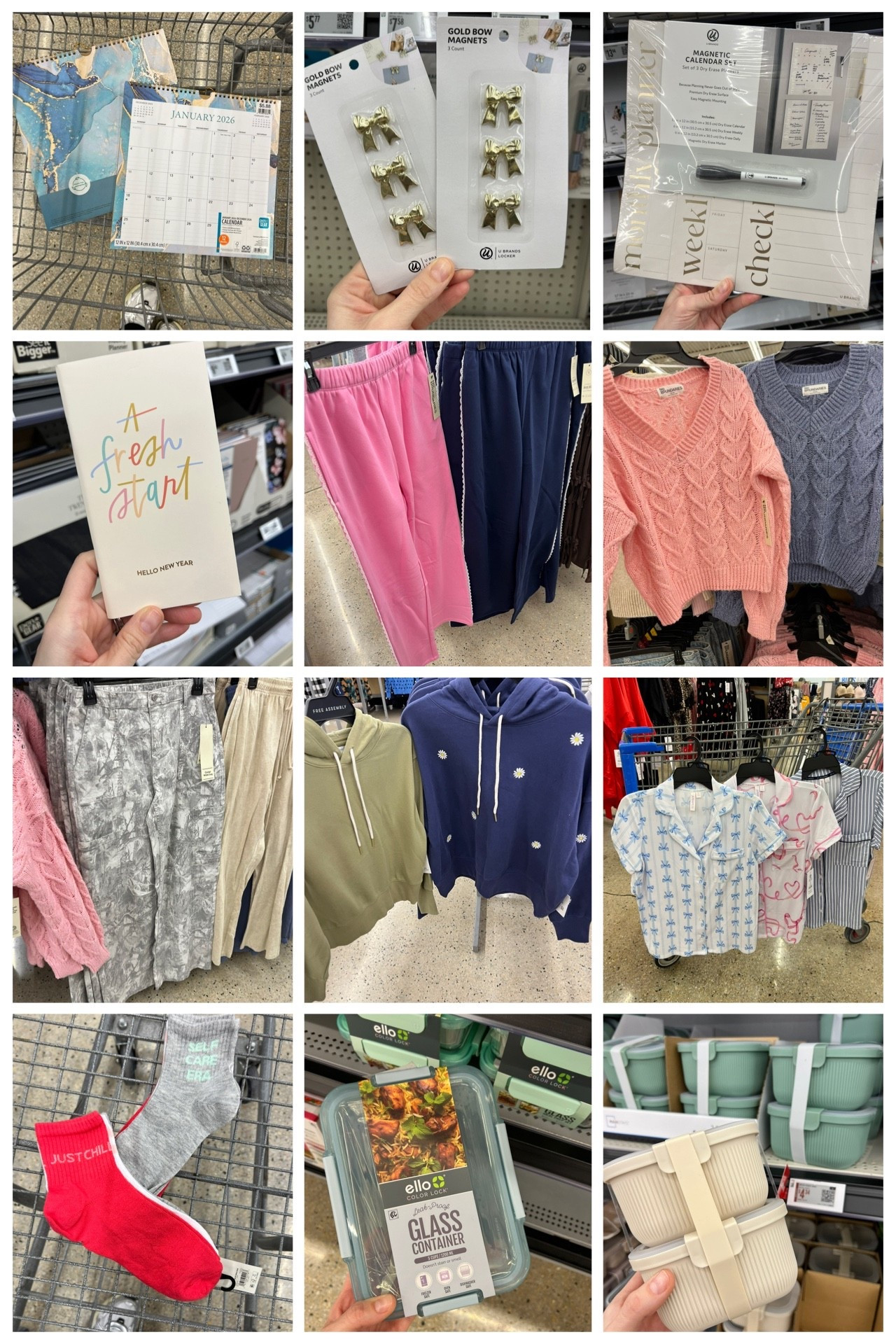 New Year finds I’m loving at Walmart! 2026 calendars and planners, cozy colorful new fashions, fun new pajamas and more. #walmartfashion #walmartfinds 

#LTKFindsUnder50 #LTKFindsUnder100
