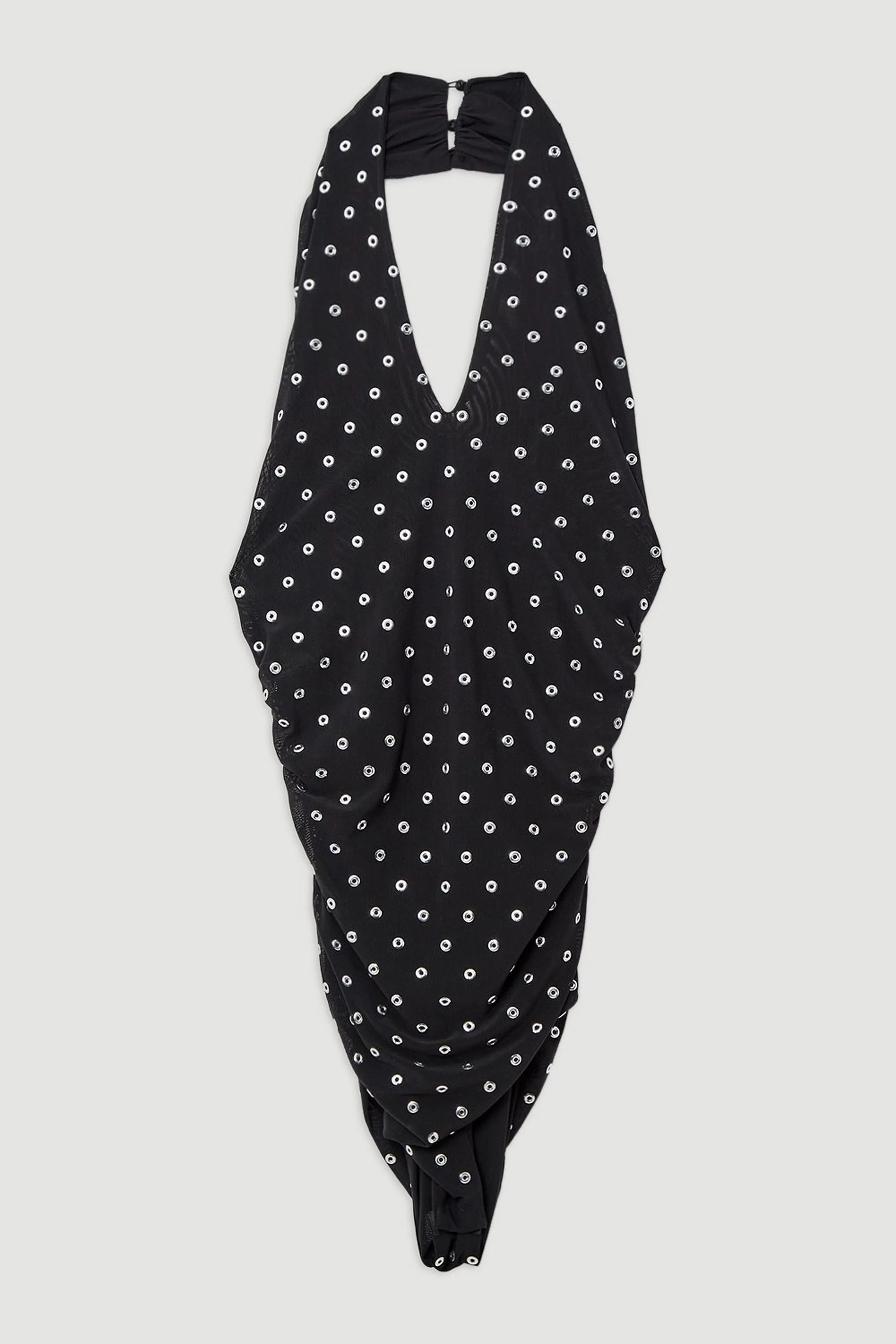 Studded Mesh Bodysuit | Karen Millen UK + IE + DE + NL