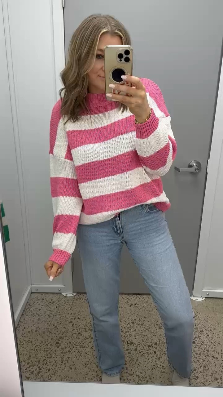 LOVE the Walmart New Arrivals!! This sweater is so cute with jeans but would also work with shorts during warmer months! Thesavannahk women’s Walmart fashion women’s Walmart sweater viral Walmart sweater mom outfit ideas casual outfit inspo 

#LTKmomlife #LTKFindsUnder100 #LTKFindsUnder50