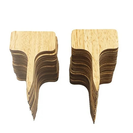 Wood Plant Labels for Garden Plants Identification with Various Shaped Cute-Type Flowers Vegetables  | Walmart (US)