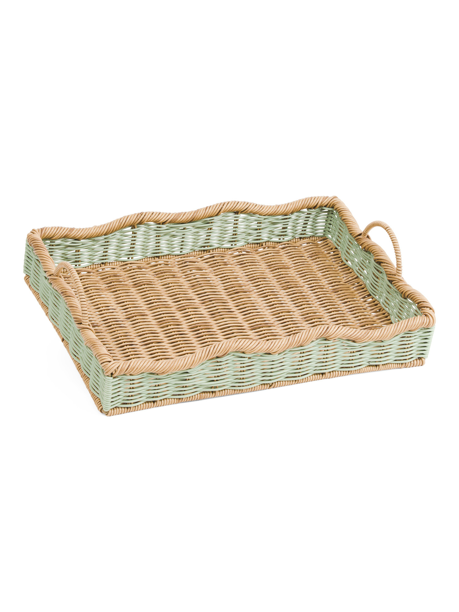 Rectangle Natural Resin Tray | TJ Maxx
