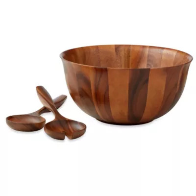 B. Smith® 3-Piece Wood Salad Set | Bed Bath & Beyond | Bed Bath & Beyond