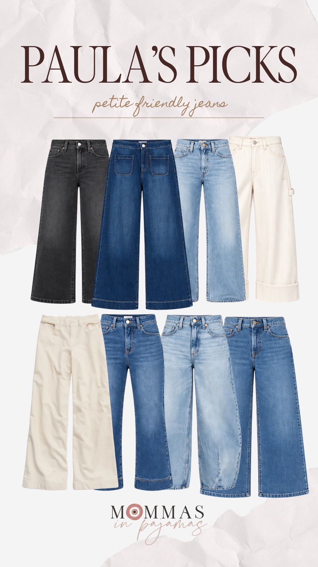Eventually the weather will change, and we will be wearing jeans. I needed to update my favorites since I know summer won’t be here forever, no matter how badly I wish that were the case. These are all short girl approved, they flatter the booty and they can be styled so many different ways! I can’t choose a simple favorite, so you get my current favs that you will see on repeat this fall. 
Fall jeans, petite approved denim

#LTKMidsize #LTKPetite #LTKSeasonal