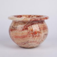 Pink, Rose Alabaster Vase, Small Onyx Hand Carved Onyx, Decoration, Natural Home Vase | Etsy (US)