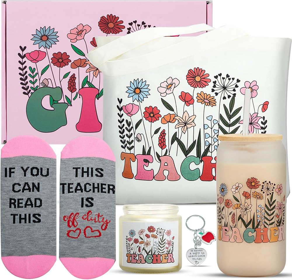 MUSMAPE Teacher Gifts for Women, Christmas Gifts for Teacher, Teacher Appreciation Gifts End of Y... | Amazon (US)