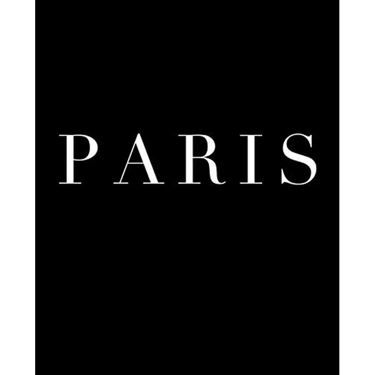 Cities of the World in Black: Paris: A Decorative Book for Coffee Tables, Bookshelves and Interio... | Walmart (US)