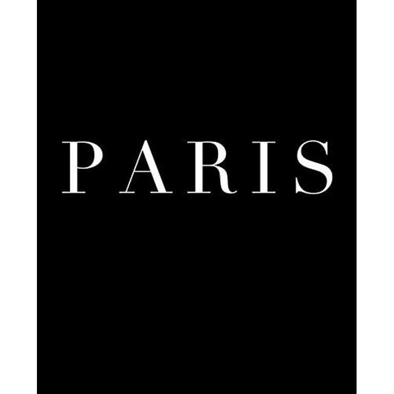 Cities of the World in Black: Paris: A Decorative Book for Coffee Tables, Bookshelves and Interio... | Walmart (US)