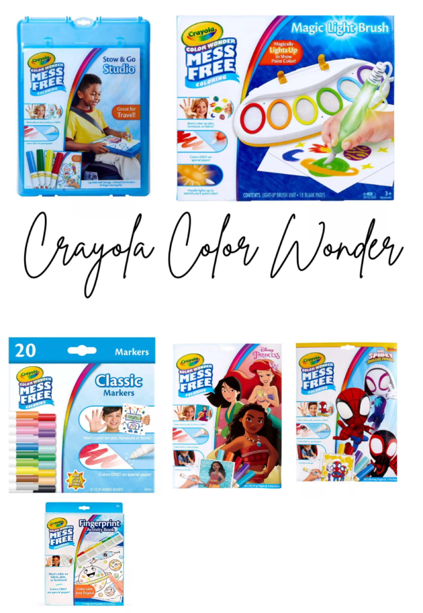 #ad A roundup of @crayola mess-free coloring, painting and crafting finds from @target, including the Crayola Color Wonder Magic Paint Brush! These are especially wonderful for travel! #StayCreative #TargetPartner #Target

#LTKFamily #LTKKids #LTKGiftGuide