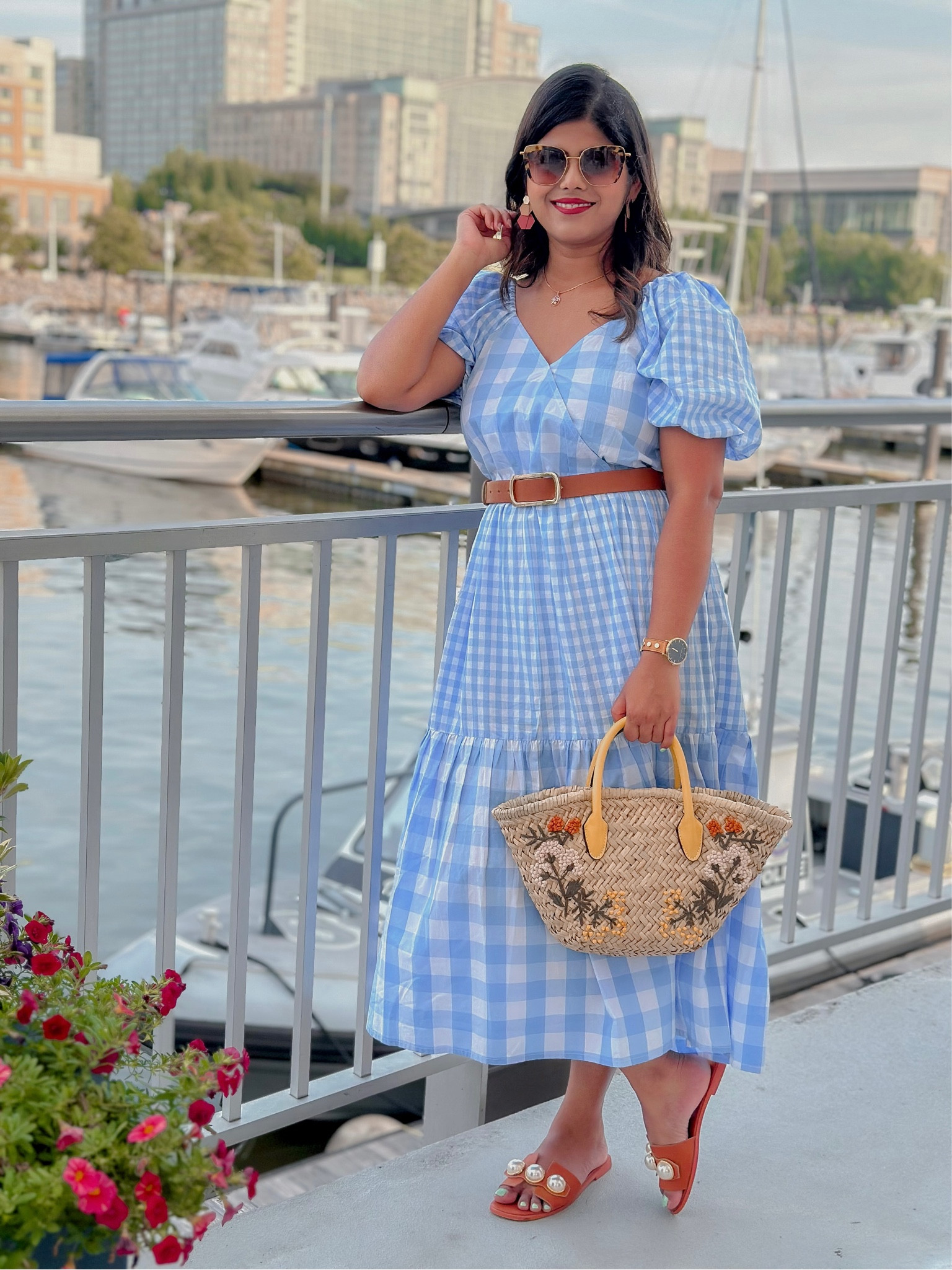 Summer outfit ideas 

Dress @asos 
Bag @zara 
Sunglasses @miu miu
Shoe @shein 
Watch @rebecca minkoff 

#LTKitbag #LTKSeasonal #LTKstyletip