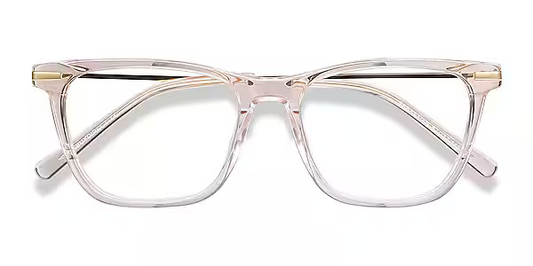 Sebastian Square Rose Gold Glasses for Women | Eyebuydirect | EyeBuyDirect.com
