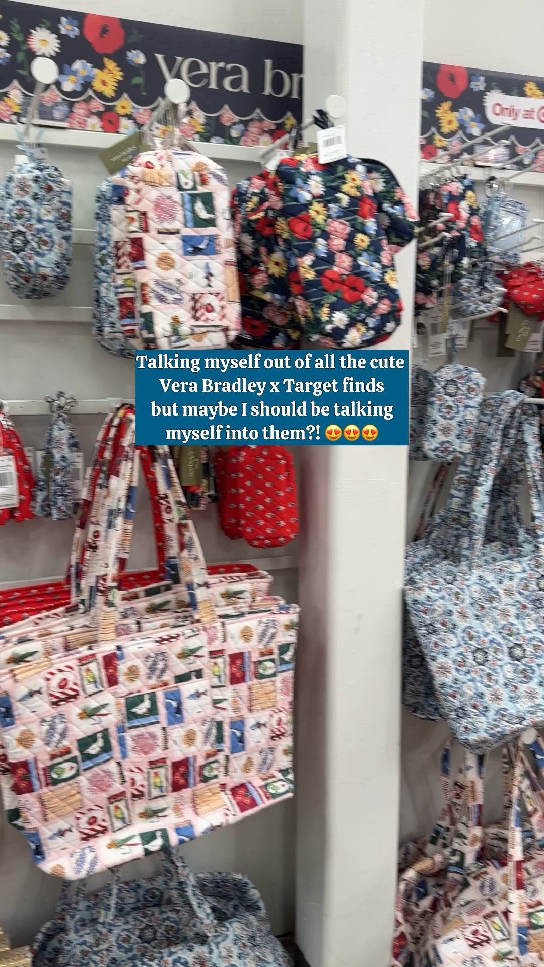 Coffee tumblers, totes, duffels, and pouches in the cutest patterns! The Vera Bradley at Target line is adorable. 

#LTKSeasonal #LTKTravel #LTKHome