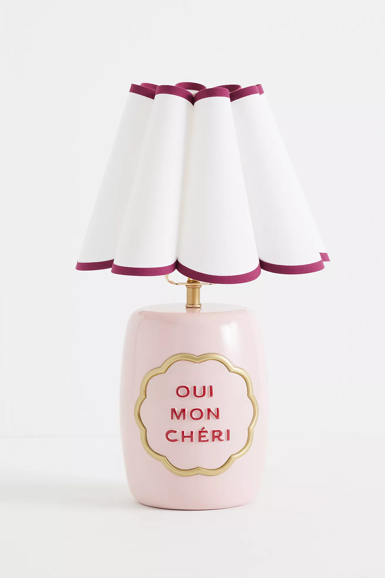 Claudette Text Table Lamp | Anthropologie (US)