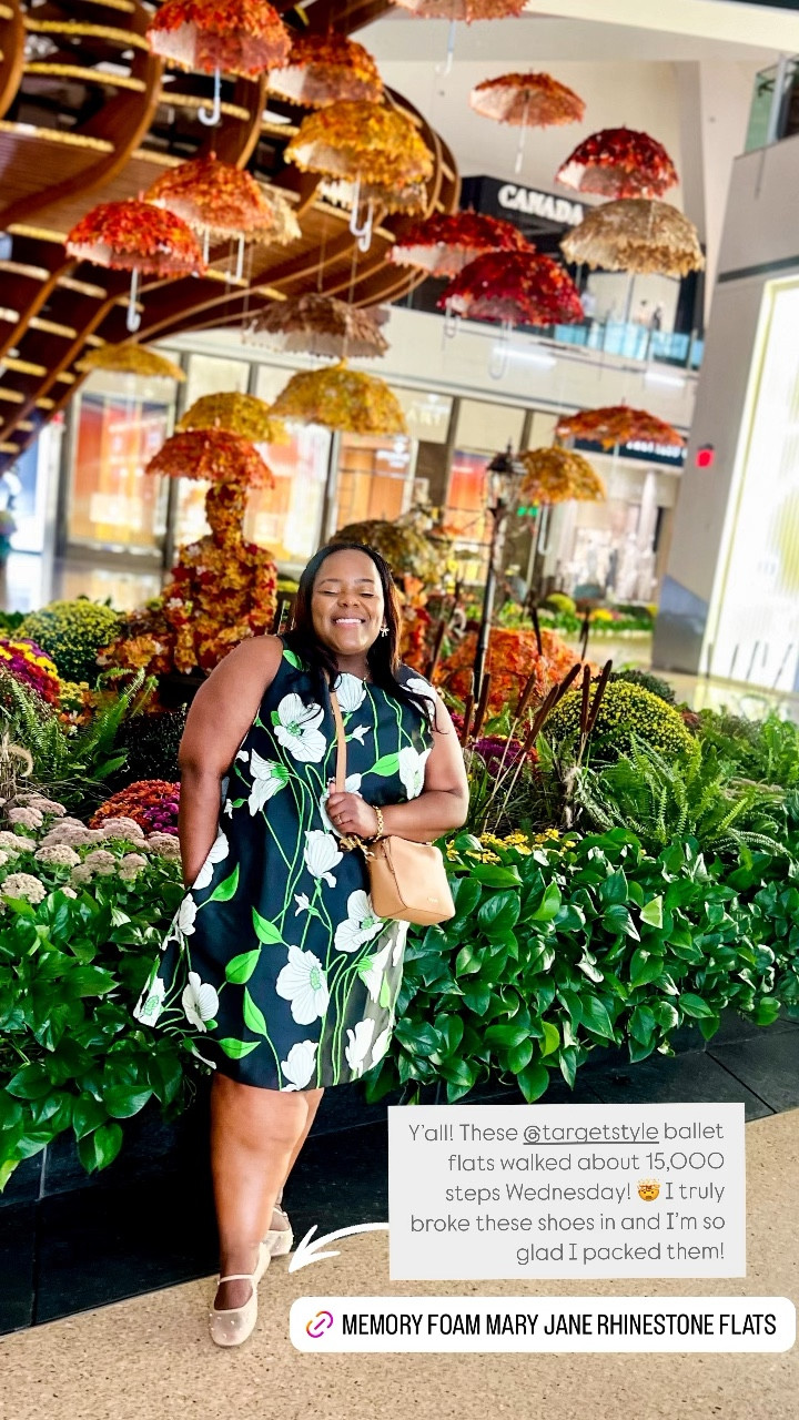 I walked over 15k steps in these ballet flats in Vegas! Way to go, Target! 🎯 

#LTKShoeCrush #LTKSaleAlert #LTKTravel