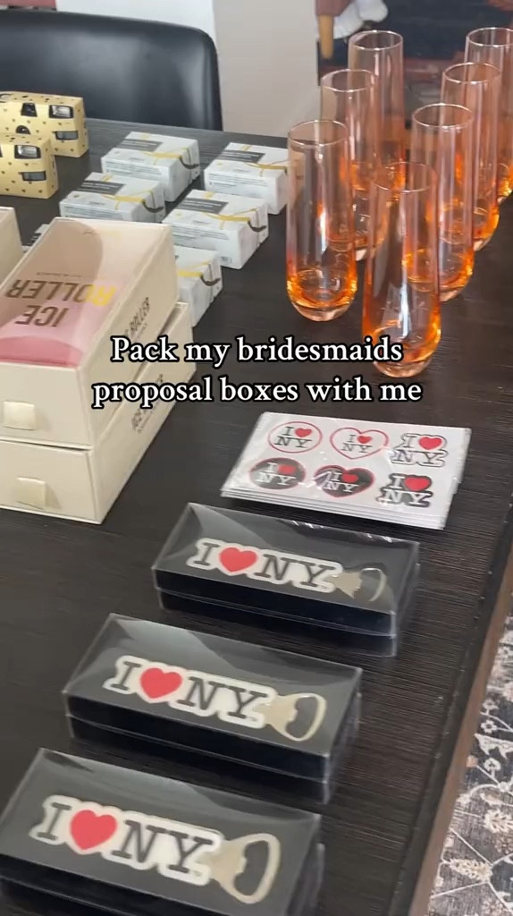What’s in my bridesmaid proposal boxes (full blog post on www.kayleighskloset.com). Sharing everything I included to spoil my girls!

Bridesmaid, bridesmaid proposal box, bridesmaid gift ideas, bride to be, bridal gifts, gifts for your bridesmaids, how to ask your bridesmaids 

#LTKParties #LTKBeauty #LTKWedding