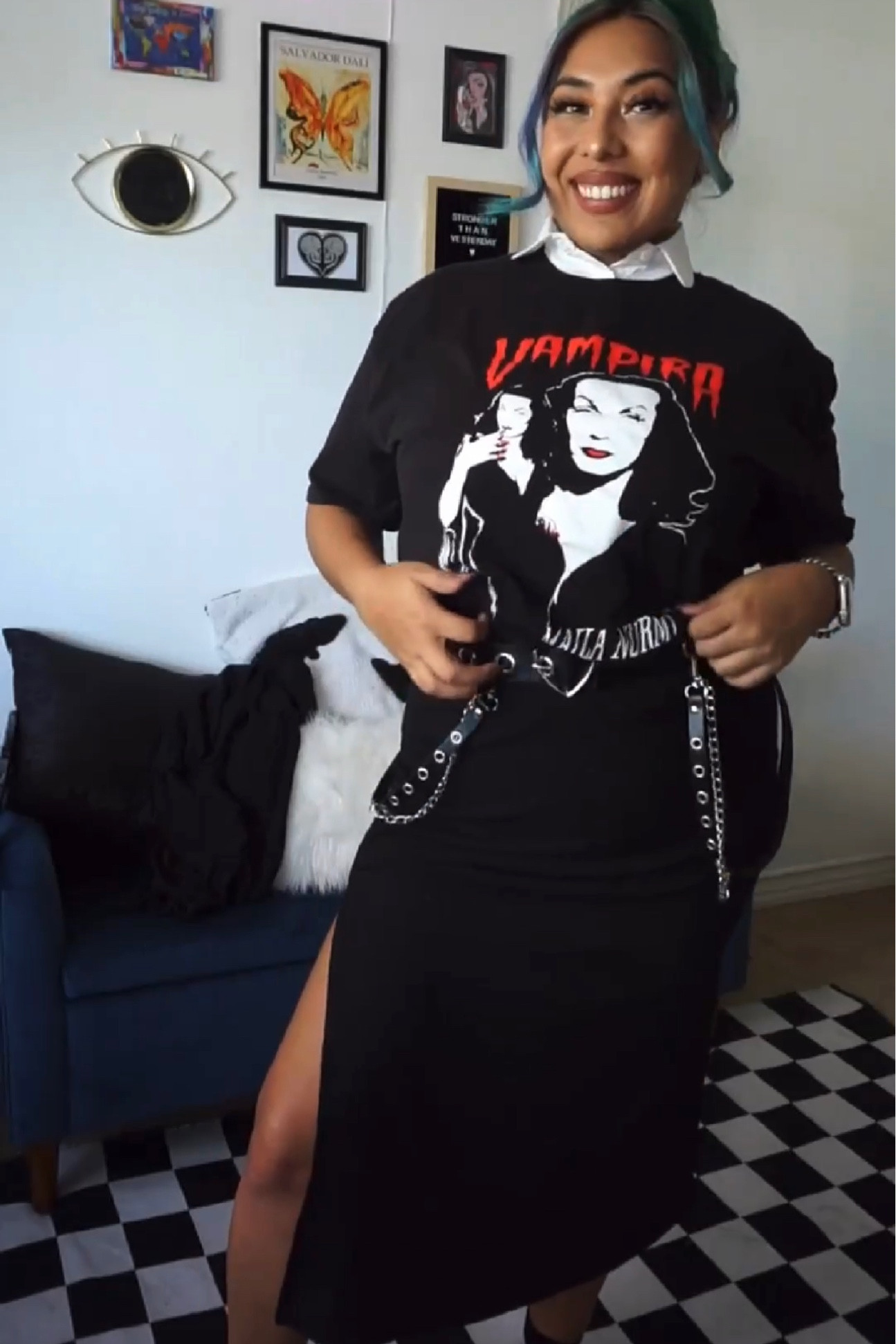 Edgy midsize outfit idea 

#LTKSeasonal #LTKmidsize #LTKstyletip