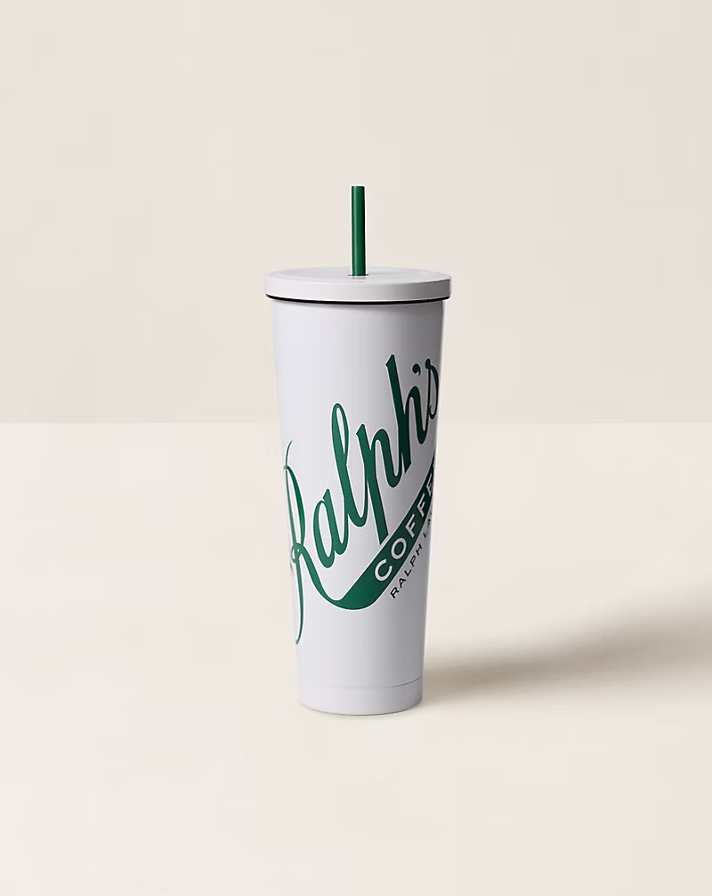 Ralph’s Coffee Iced Beverage Cup & Straw | Ralph Lauren (UK)