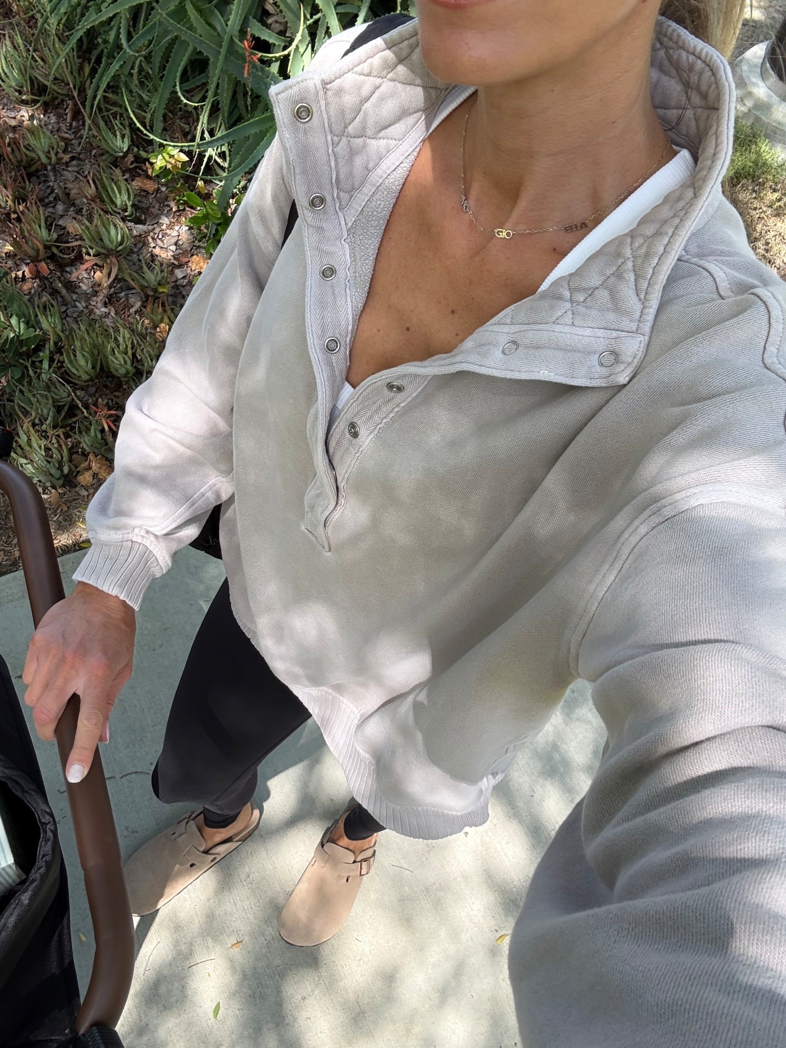 What I’m wearing today for school dropoff and playground with the kids 💗 My sweatshirt & leggings are 20% off in the LTK app right now! Both come in a ton of colors 

Aerie, loungewear, sweatsuit, sweat set, matching set, mom style, mom outfits, comfy everyday outfit, school dropoff outfit, neutral loungewear outfit, leggings outfit, casual everyday outfit for moms

#LTKootd #LTKxAerie #LTKSaleAlert