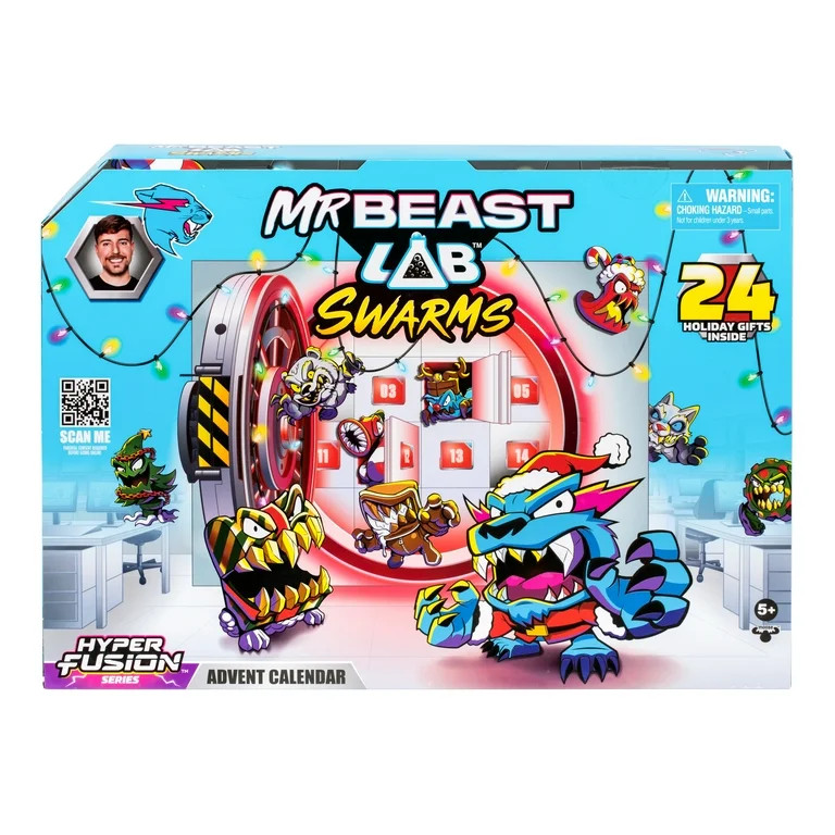 Celebrate the Holiday Season with Mr. Beast Hyper Fusion Advent Calendar with Exclusive Themed Ac... | Walmart (US)