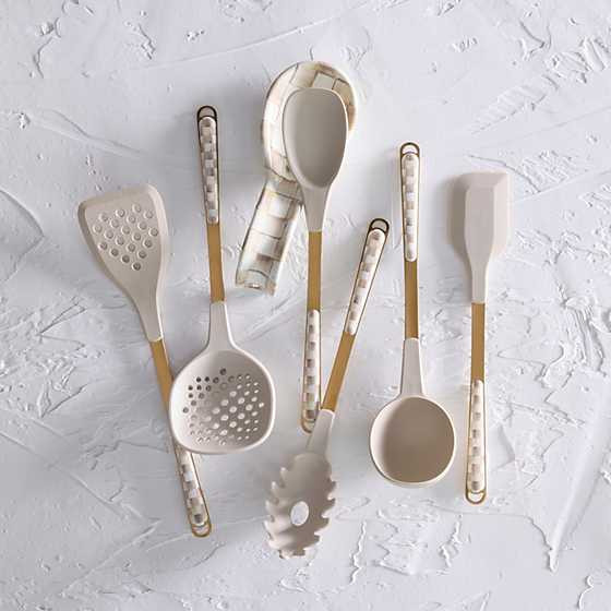 Mocha Check Spoon | MacKenzie-Childs
