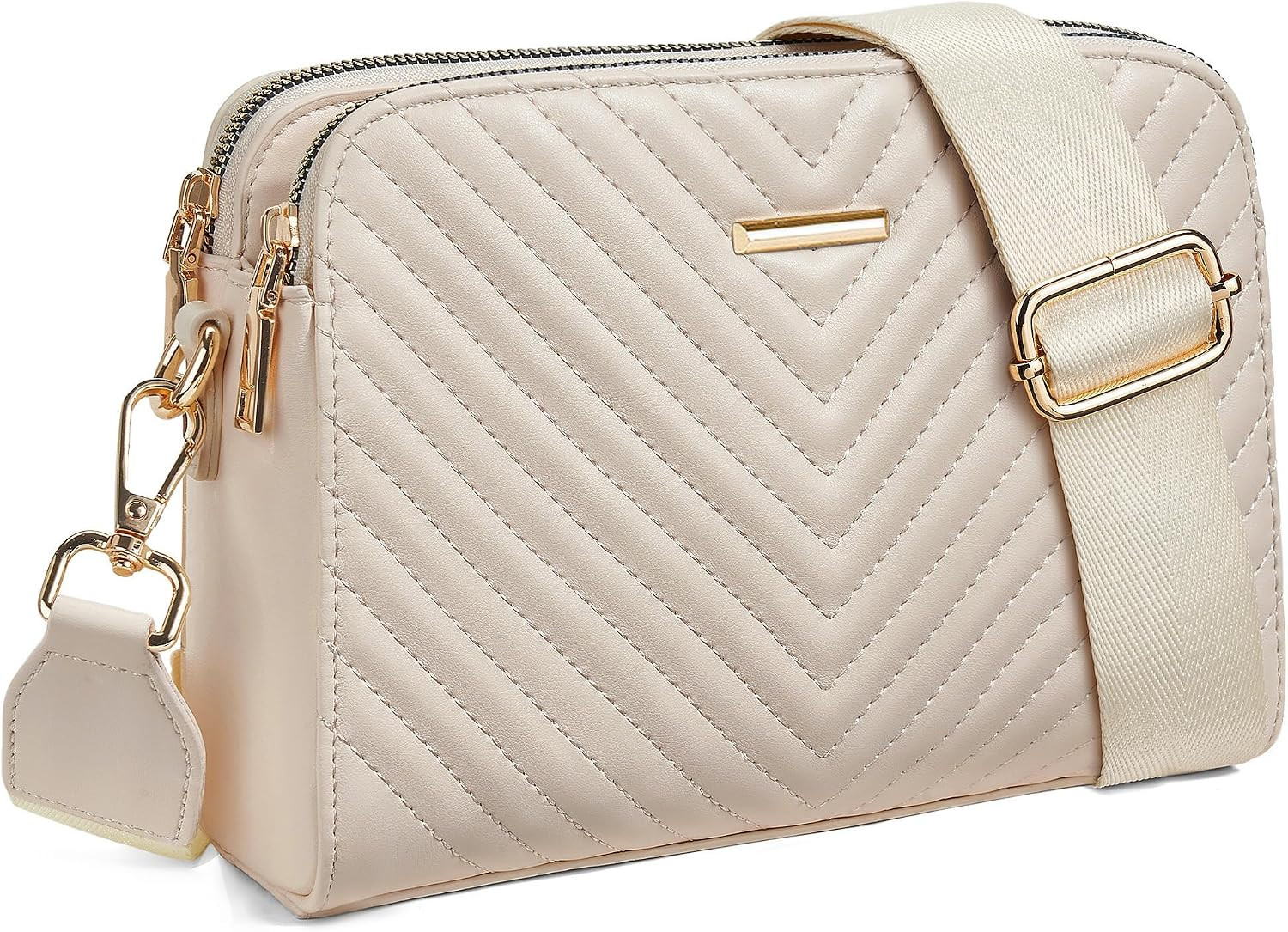 Crossbody Purse for Women Small Cross Body Bags with Wide Strap | Amazon (US)