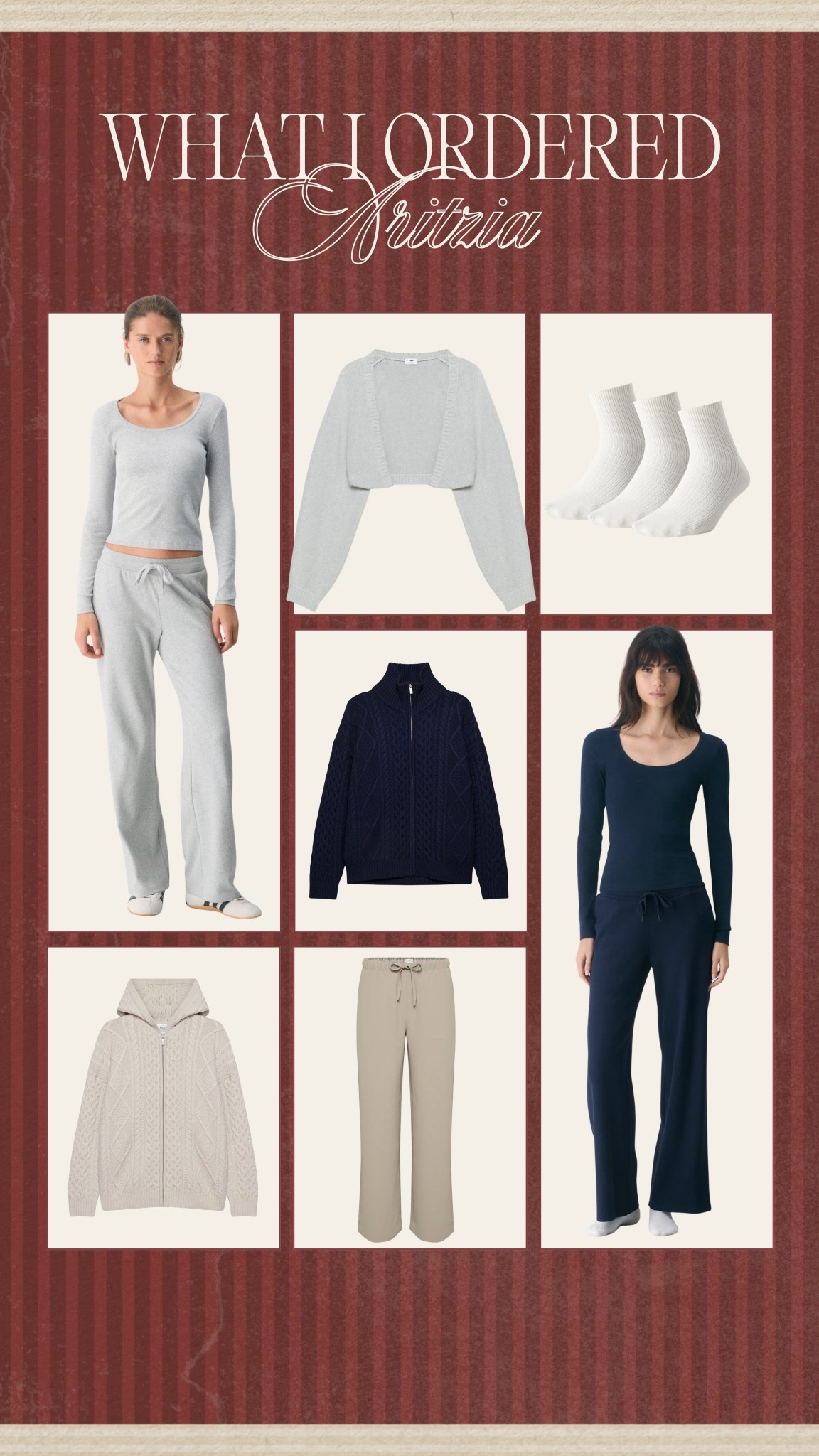 My recent Aritzia order! I’ve been reaching for comfy everyday fits  

#LTKBump #LTKMidsize #LTKHoliday