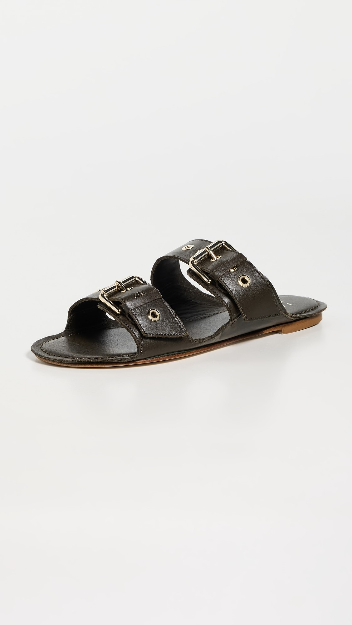 The Double Buckle Slides | Shopbop