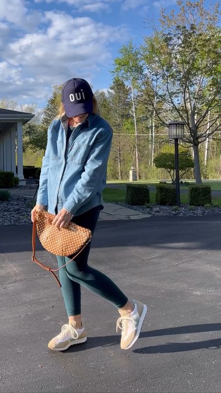 Weekend outfit - beyond yoga leggings and top matching set, Levi’s chambray button down, Clare v hat and bag, Anthropologie beaded necklace, madewell veja sneakers, bombas no show socks

See more everyday casual outfits over on CLAIRELATELY.com 

#LTKStyleTip #LTKVideo #LTKActive
