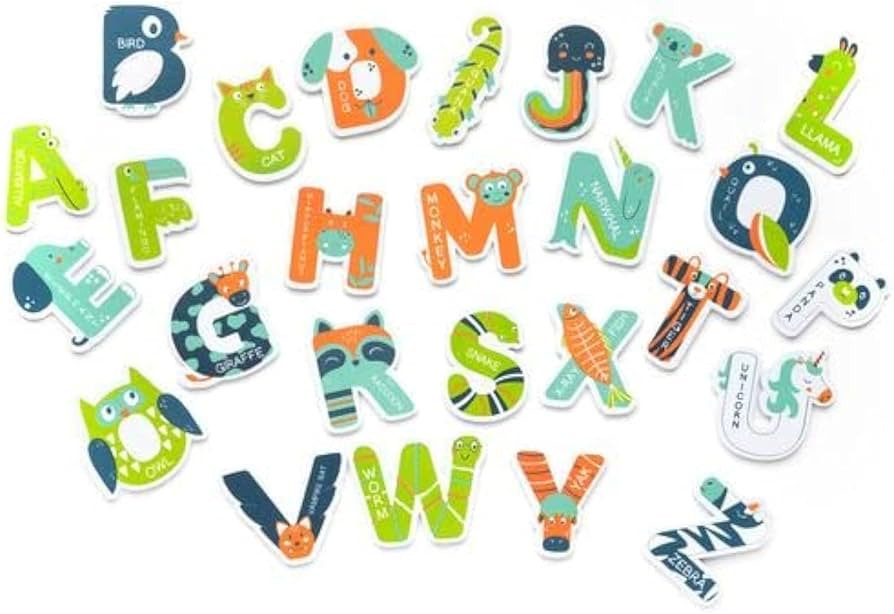 Stephen Joseph, Floating ABC Foam Bath 35-Piece Toy Set, Blue (SJ1148) | Amazon (US)