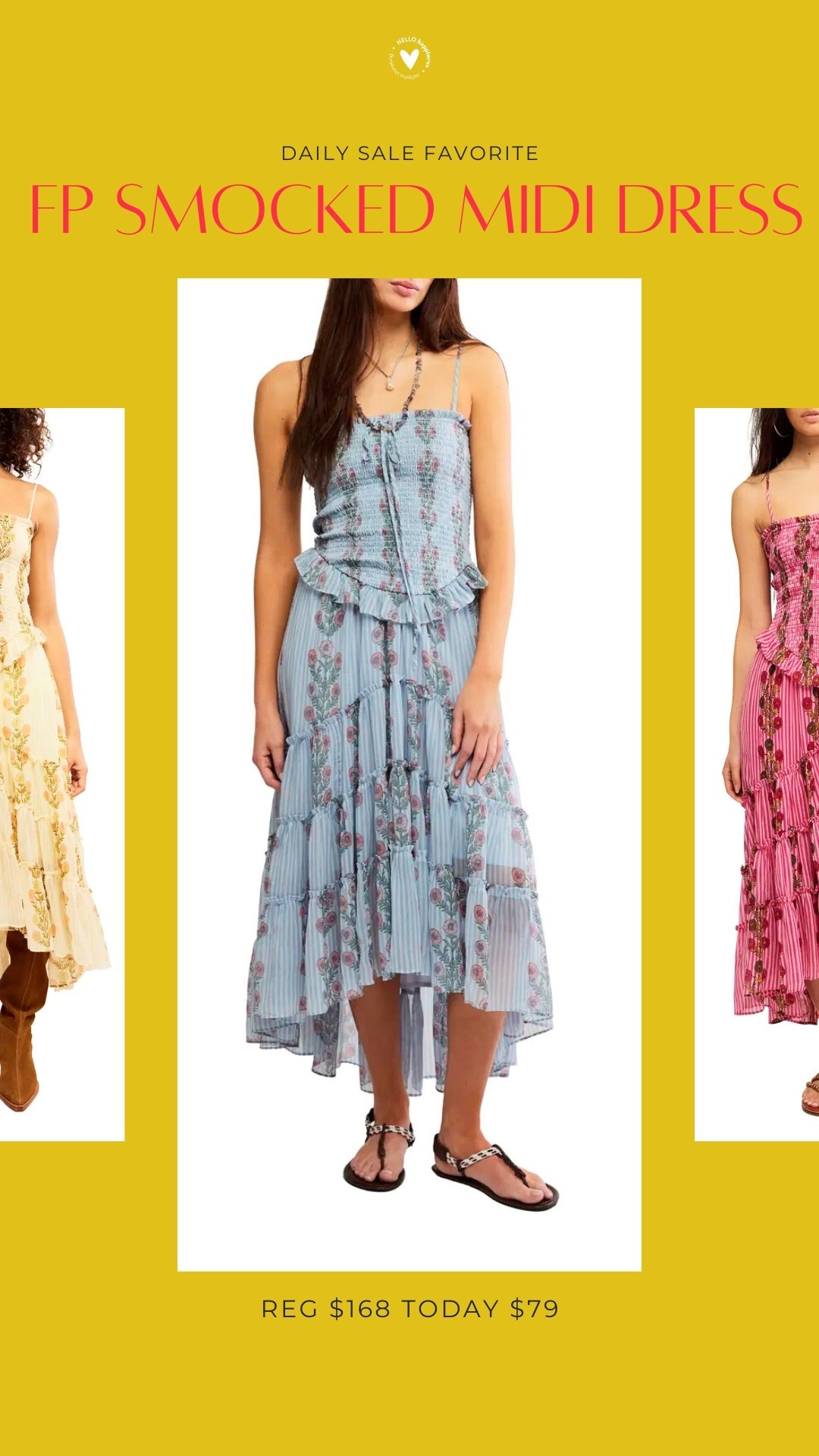 daily sale fav | fp smocked dress 

#LTKSeasonal #LTKSpringSale