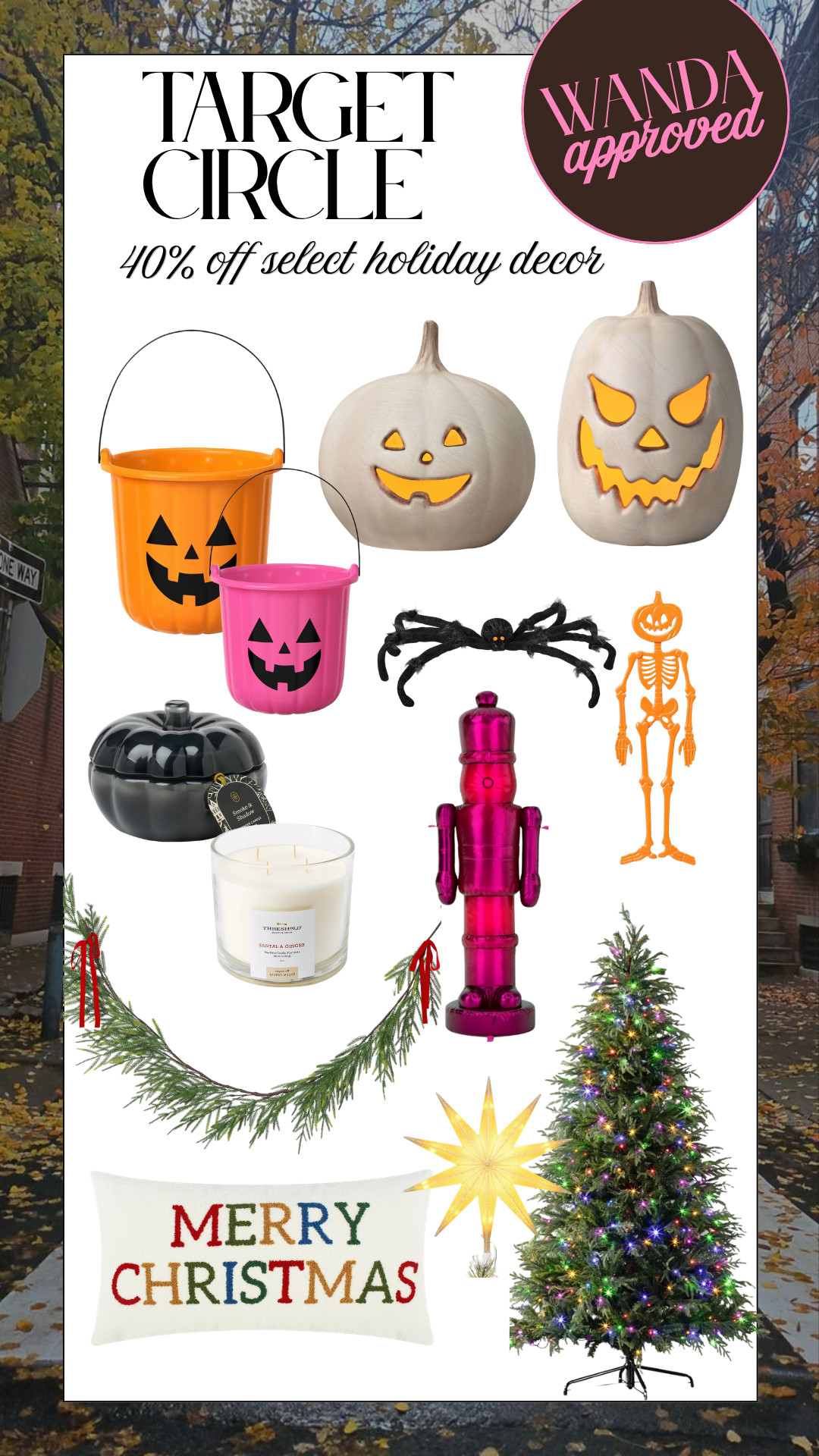 All things holiday decor from the Target Circle week sale! Up to 40% off

target, target sale, holiday decor, halloween decor, christmas decor, sale decor, target home, target holiday decor 

 #LTKSeasonal #LTKHome #LTKSaleAlert