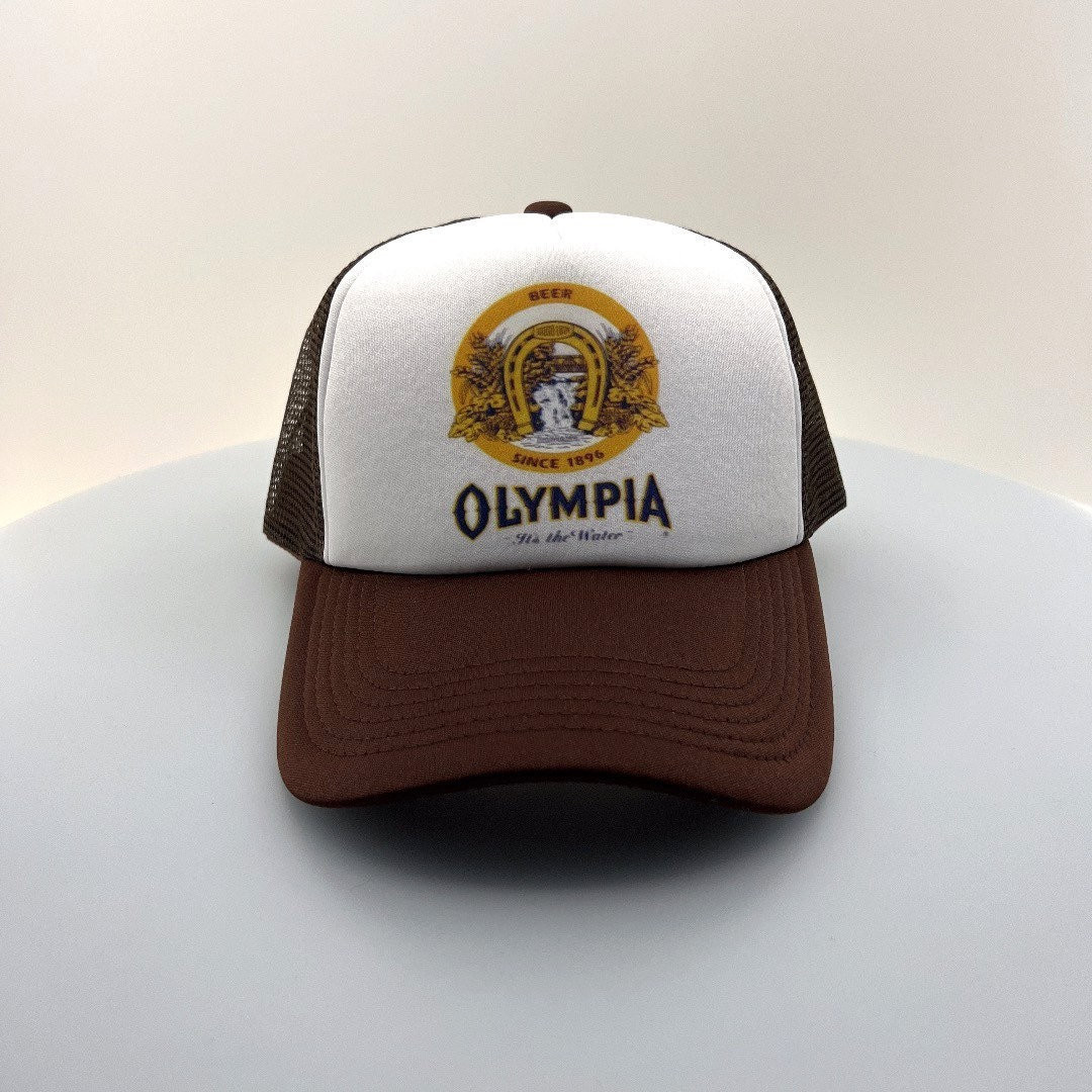 Vintage Olympia Beer Trucker Hat Mesh Hat Snap Back Hat New Adjustable - Etsy | Etsy (US)