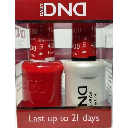 DND Nail Polish Gel & Matching Lacquer Set (430 - Ferrari) | Walmart (US)