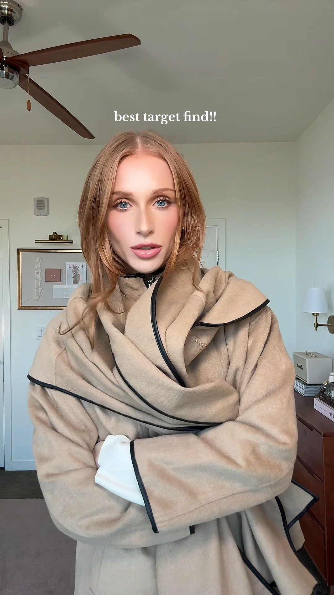 I’m wearing an XS! It’s also pretty light 🤎