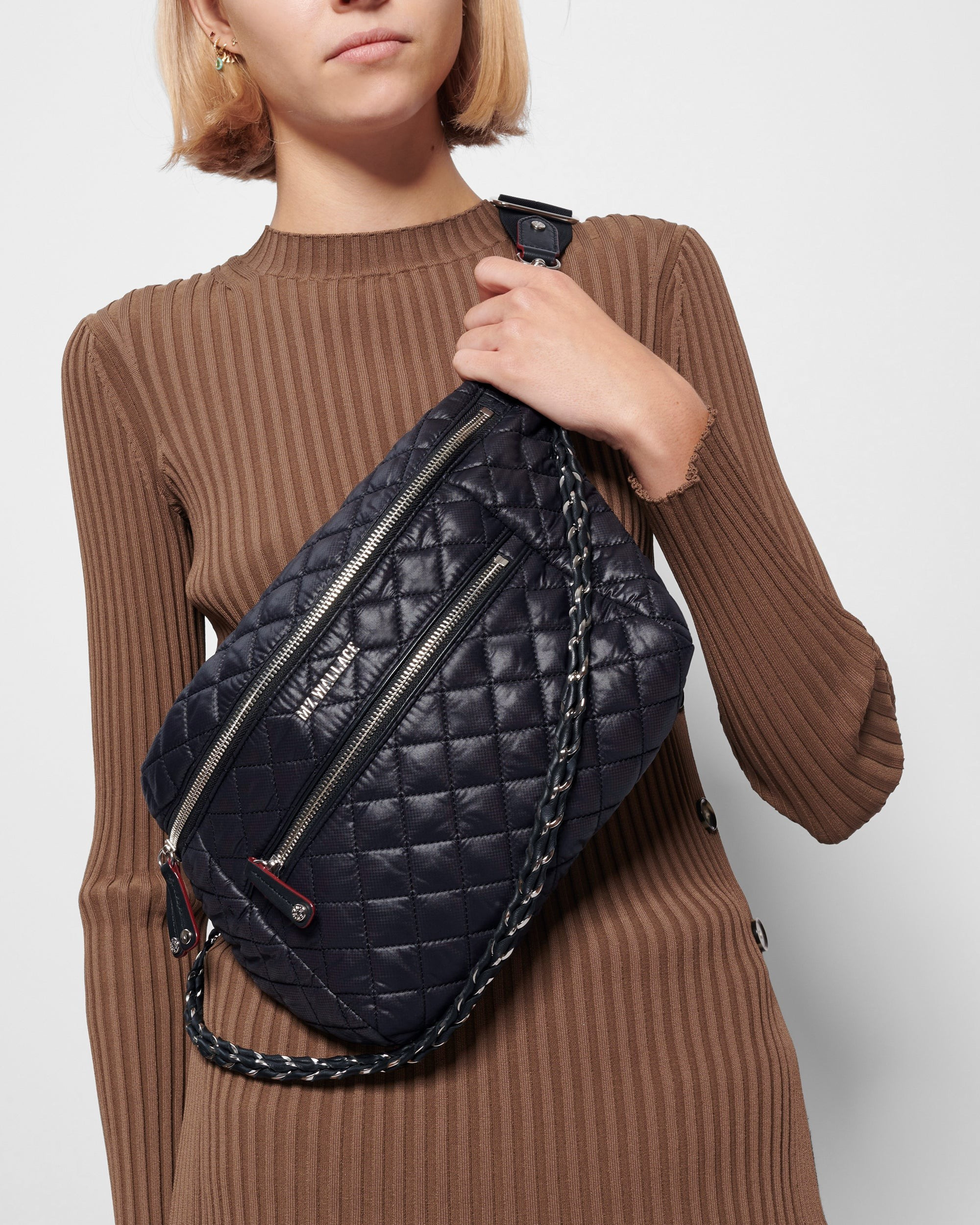 Black Crossbody Sling Bag | MZ Wallace