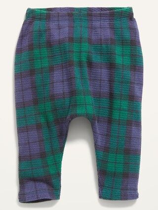 Unisex U-Shaped Plaid Thermal Pants for Baby | Old Navy (US)