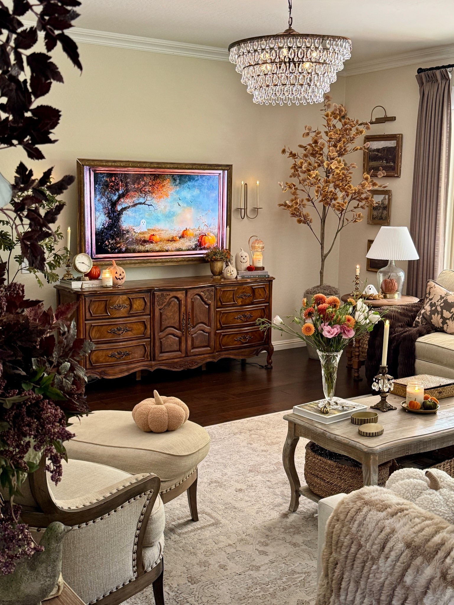 Fall Living Room 🤎🍂

Curtain discount code: JOYFUL for 20% off your order.,
Mud Pie discount: JOY15 for 15% off any Mud Pie items 

Fall home decor, pumpkin season, fall aesthetic, autumn aesthetic, fall decor 

#LTKSeasonal #LTKFindsUnder100 #LTKHome