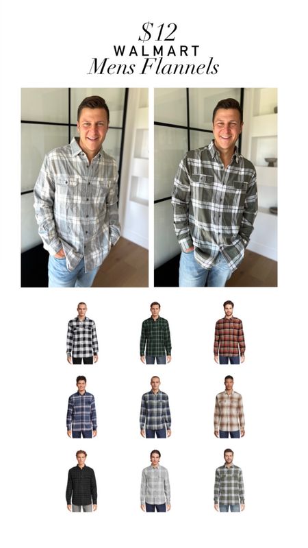 🚨$12 men’s flannels!!🚨
Leave it to @Walmartfashion to have a HUGE variety and color palettes of these cute men’s flannels for fall!! 


#fallflannels #mensflannel #walmartfind #walmartpartner #walmartfashion #fallwardrobe 

#LTKSeasonal #LTKunder50 #LTKstyletip
