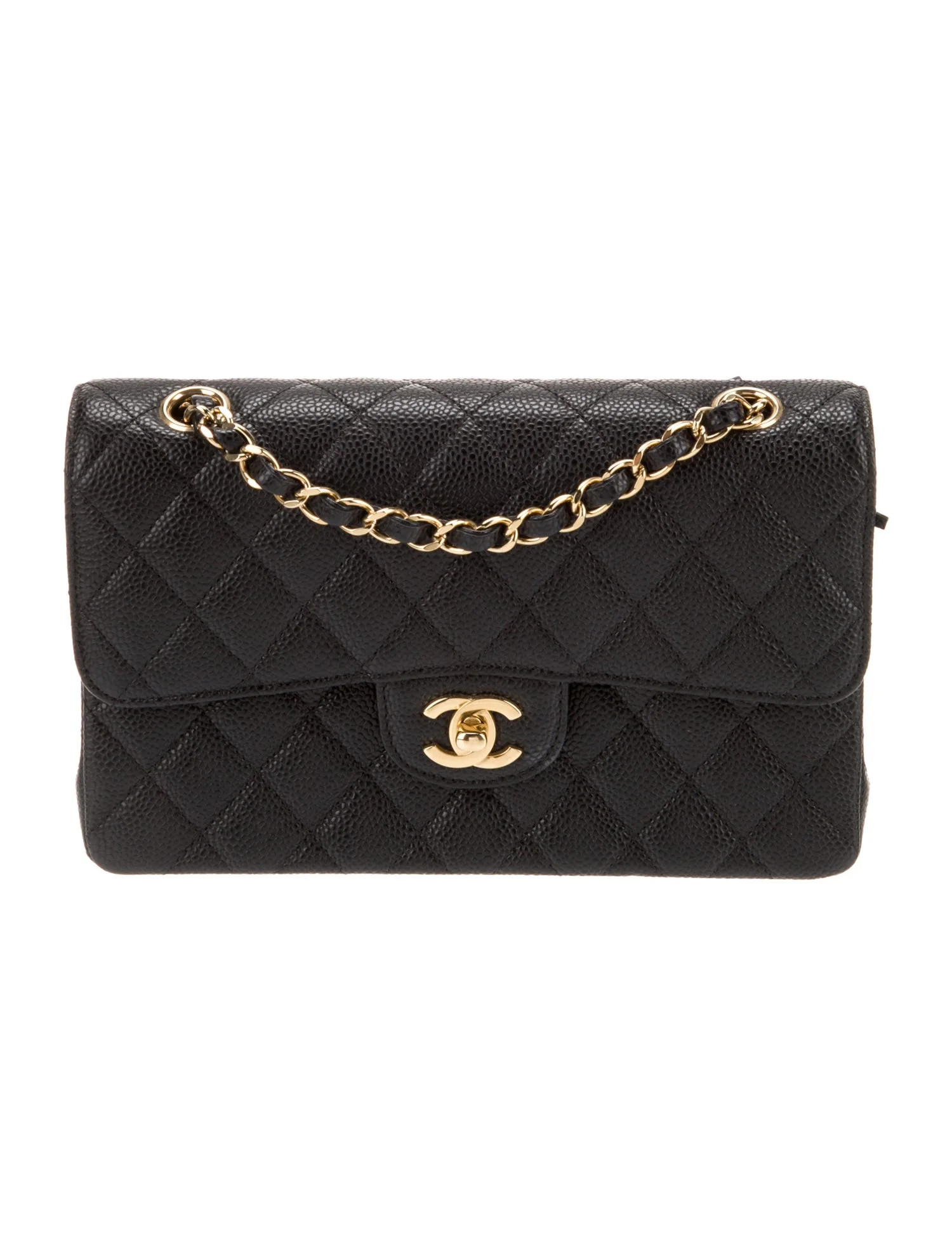 Chanel Classic Small Double Flap Bag - Black Shoulder Bags, Handbags - CHA1363926 | The RealReal | The RealReal