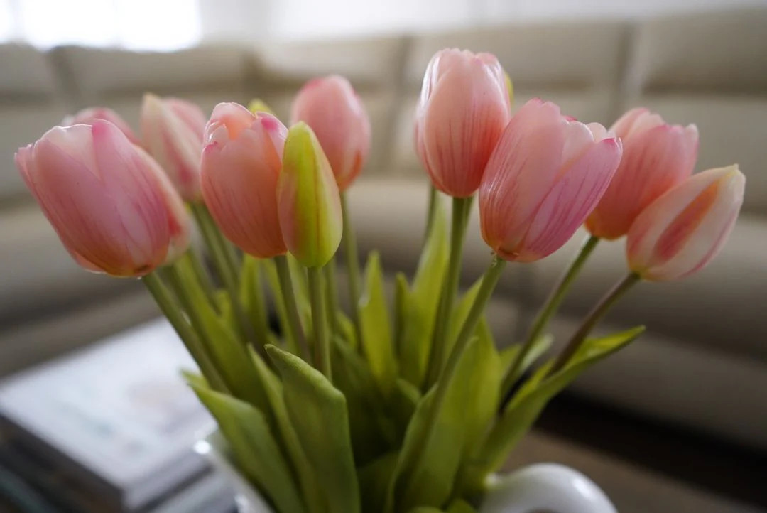 Artificial Real Touch Tulips - Bundle of 10 | Journey Decor