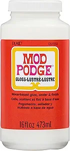 Mod Podge Gloss Sealer, Glue & Finish: All-in-One Craft Solution- Quick Dry, Easy Clean, for Wood... | Amazon (US)
