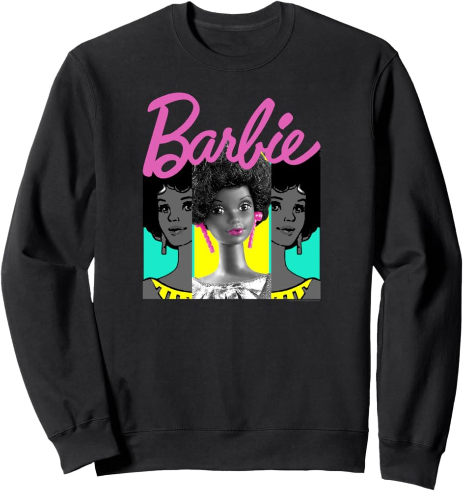 Barbie - Afro Barbie Trio Sweatshirt | Amazon (US)