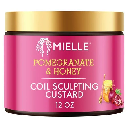 Mielle Pomegranate and Honey Coil Sculpting Custard - 12 oz | Walmart (US)