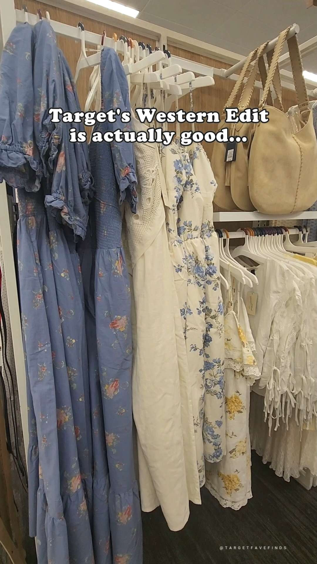 Target Western Edit spring dresses 2026.
The corset midi is $35 and actually cinches nicely.
 The puff sleeve maxi comes in floral and gingham and feels easy for spring.
 The white embroidered dress has delicate detail without feeling heavy.
 And the micro cutout cardigan is a light layer (also comes in yellow).
Everything is saved on my LTK.
Comment “DRESS” and I’ll send the link.
#targetfinds #targetstyle #springdresses #westernedit #affordablefashion #ltkcreator 

 #LTKOver40