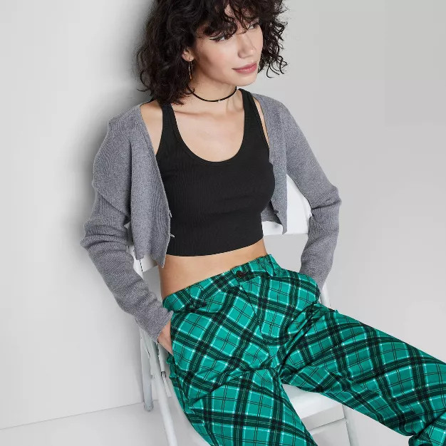 Women's Slim Fit Cropped Tiny Tank Top - Wild Fable™ | Target